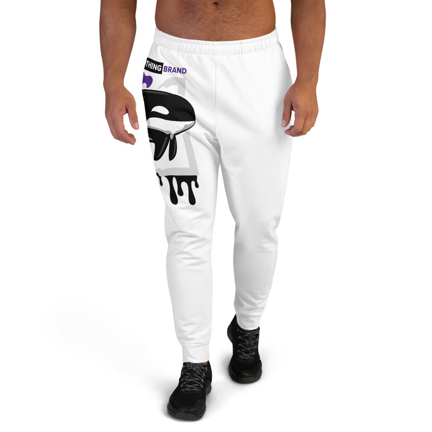 Twelve on White Men's Poly Joggers*