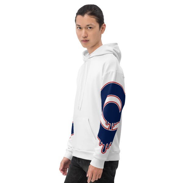 RWB Double Sleeves Pullover Hoodie*