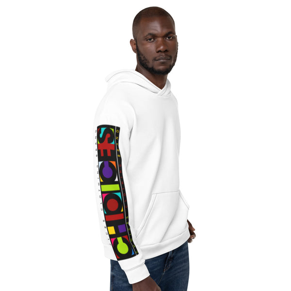 Block Double Sleeves Pullover Hoodie*