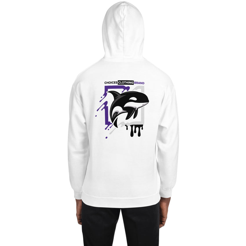 Twelve Black Back Center Pullover Hoodie*