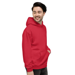 Red Block Full Back Pullover Hoodie*