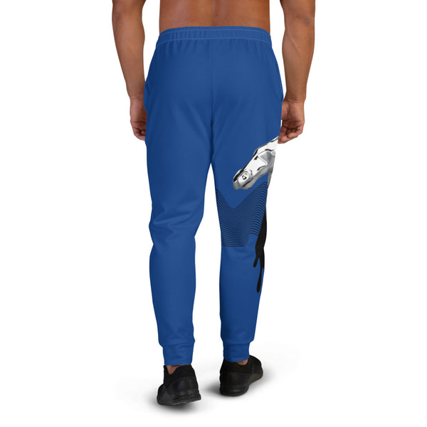 Black XI on Royal Blue Joggers*