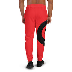 Black Drip Red Men's Joggers*