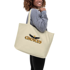 Gold Choices Large Organic Tote Bag*