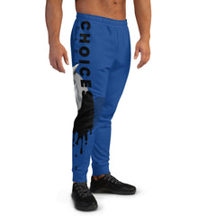 Black XI on Royal Blue Joggers*