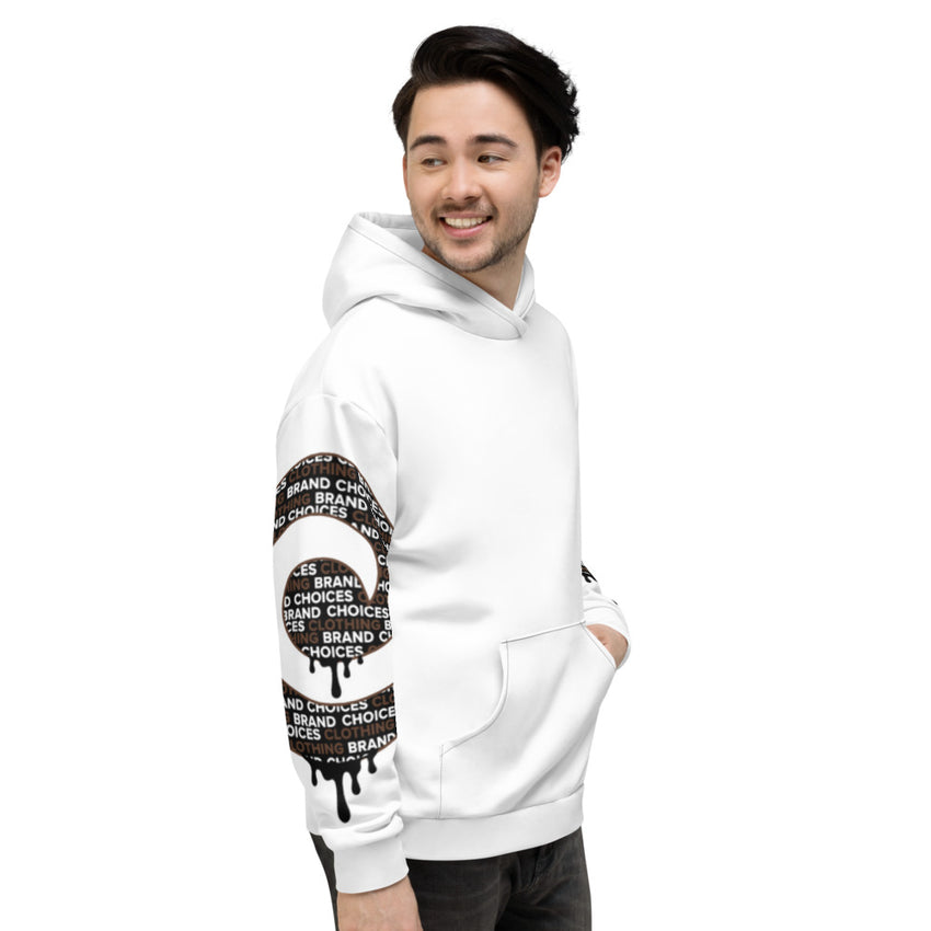 Mocha1 Black Double Sleeves Pullover Hoodie*