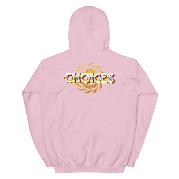 Gold Choices Back Center Pullover Hoodie*