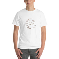 Mocha1 White Short Sleeve T-Shirt*