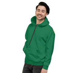 Gold Choices on Green Full Back Pullover Hoodie*