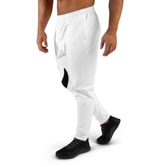 Black Drip White Men's Joggers*