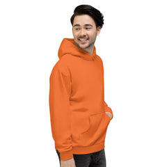 Orange Block Full Back Pullover Hoodie*