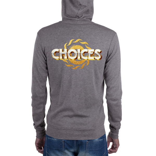 Gold Choices F/B Zip Up Hoodie*
