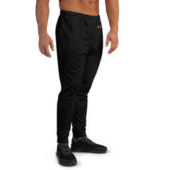 Block L Hip Black Poly Joggers*